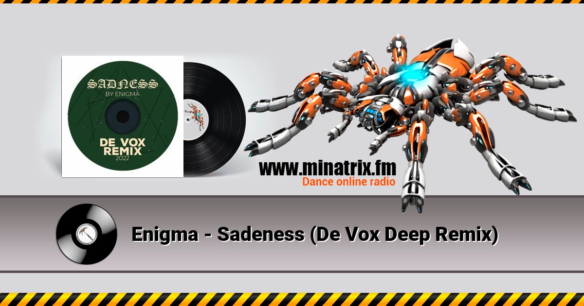 Enigma - Sadeness (De Vox Deep Remix) Listen online and download MP3
