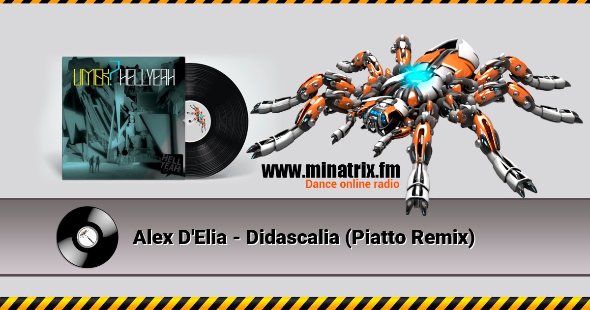 Alex D'Elia - Didascalia (Piatto Remix) Alex D'Elia - Didascalia (Piatto Remix) Listen online and download MP3