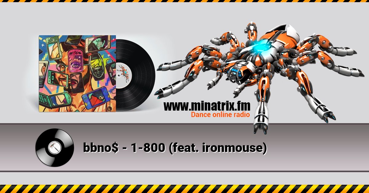 bbno$ - 1-800 (feat. ironmouse) Listen online and download MP3