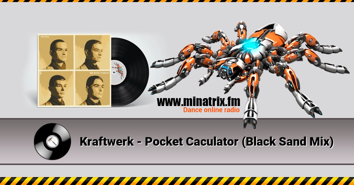 Kraftwerk - Pocket Caculator (Black Sand Mix) Kraftwerk - Pocket Caculator (Black Sand Mix) Listen online and download MP3