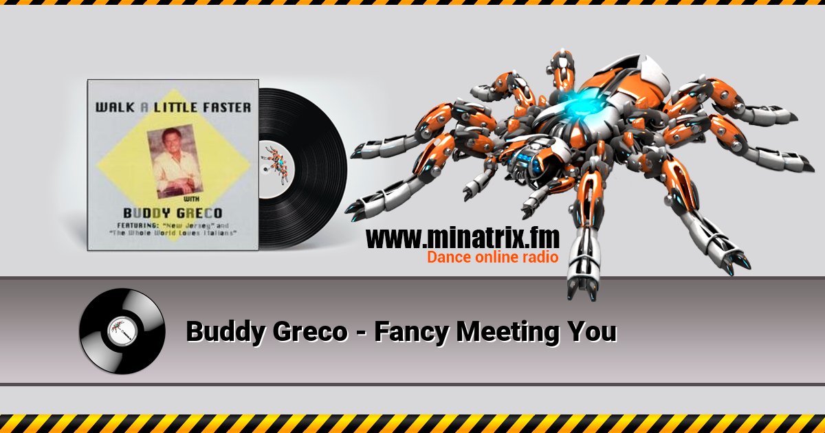 Buddy Greco - Fancy Meeting You Listen online and download MP3