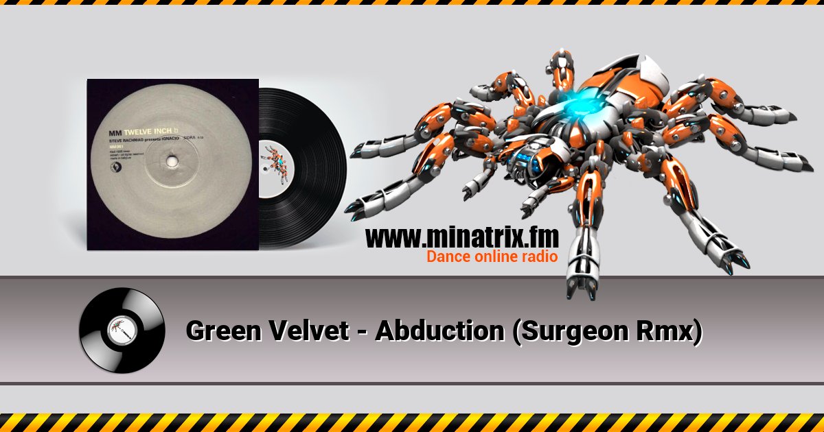 Green Velvet - Abduction (Surgeon Rmx) Listen online and download MP3