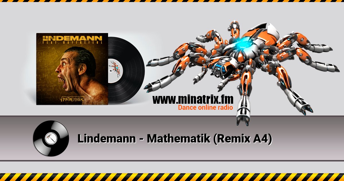 Lindemann - Mathematik (Remix A4) Listen online and download MP3