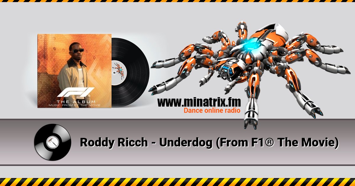 Roddy Ricch - Underdog (From F1® The Movie) Listen online and download MP3