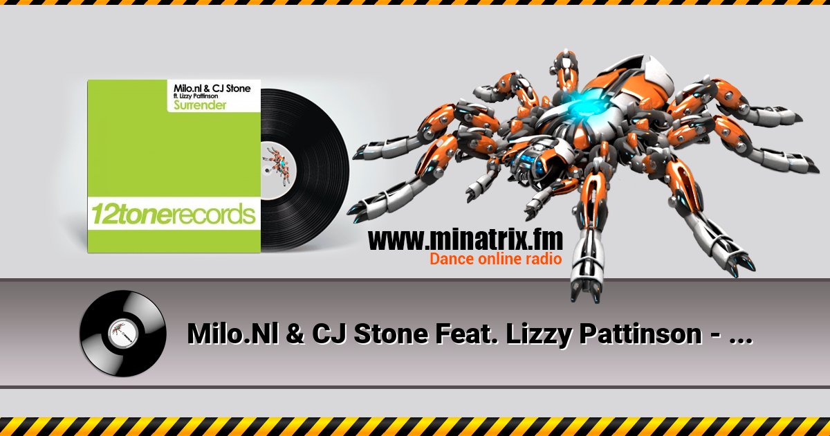 Milo.Nl & CJ Stone Feat. Lizzy Pattinson - Surrender (Original Mix) Listen online and download MP3