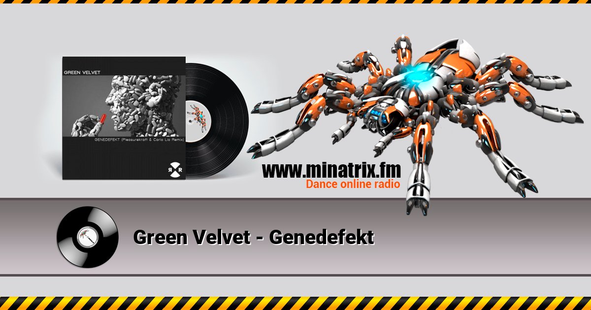 Green Velvet - Genedefekt Listen online and download MP3