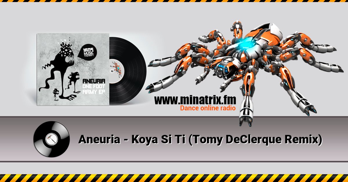 Aneuria - Koya Si Ti (Tomy DeClerque Remix) Listen online and download MP3