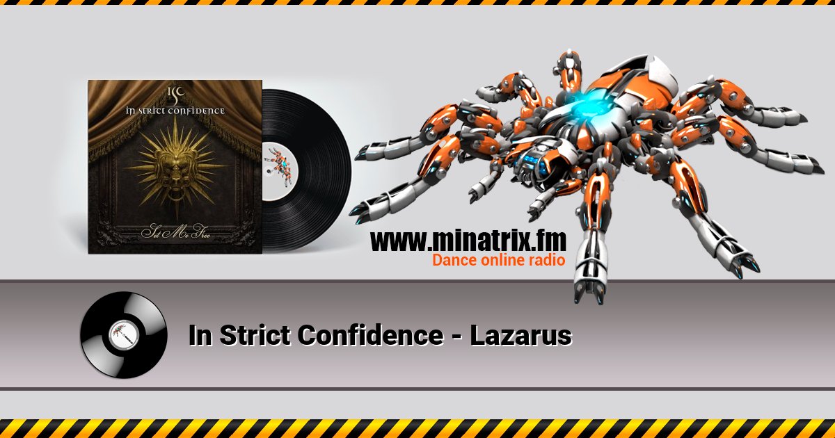 In Strict Confidence - Lazarus Listen online and download MP3