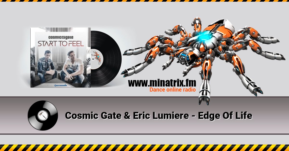 Cosmic Gate & Eric Lumiere - Edge Of Life Cosmic Gate & Eric Lumiere - Edge Of Life Listen online and download MP3