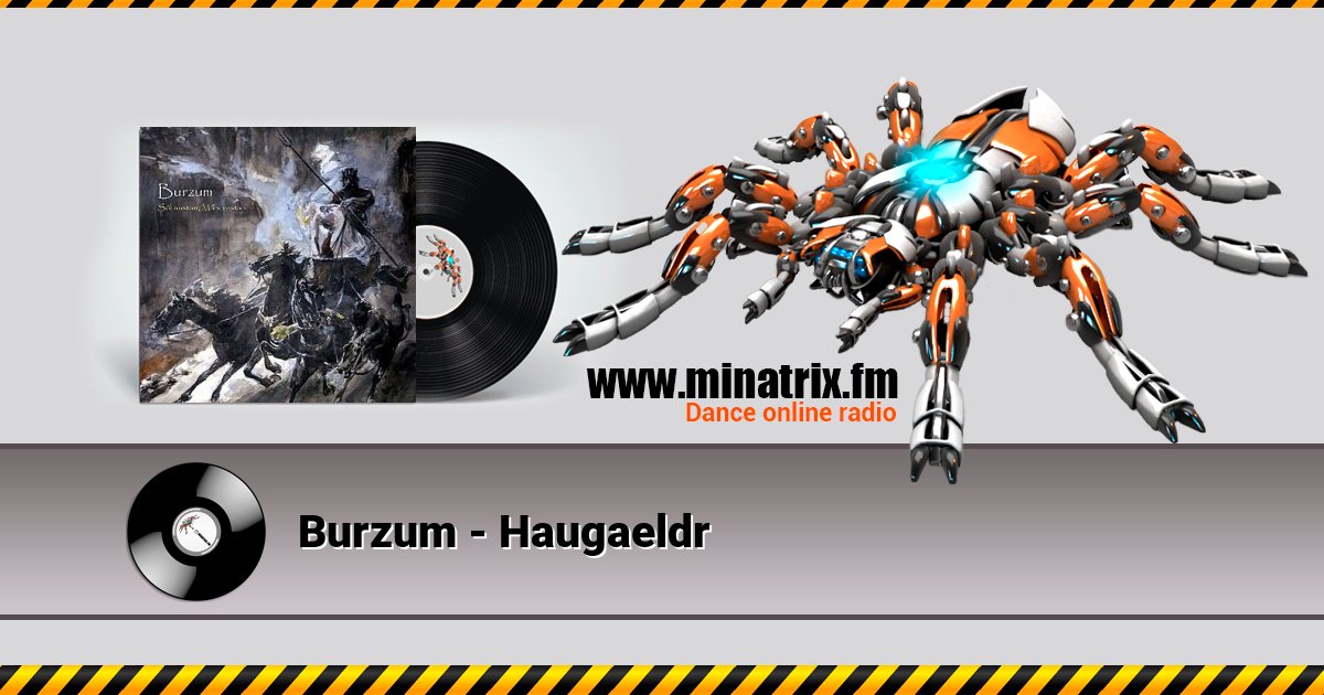 Burzum - Haugaeldr Burzum - Haugaeldr Listen online and download MP3