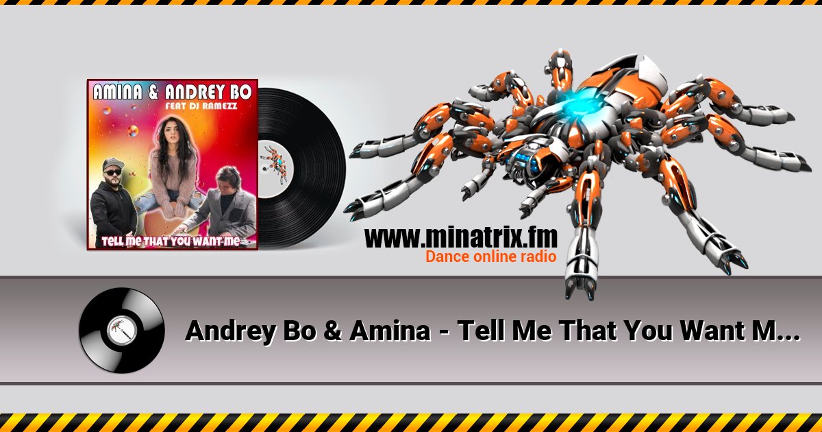 Andrey Bo & Amina - Tell Me That You Want Me (Kim Sanders Cover) Listen online and download MP3