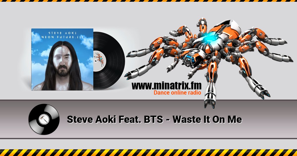 Steve Aoki Feat. BTS - Waste It On Me Listen online and download MP3