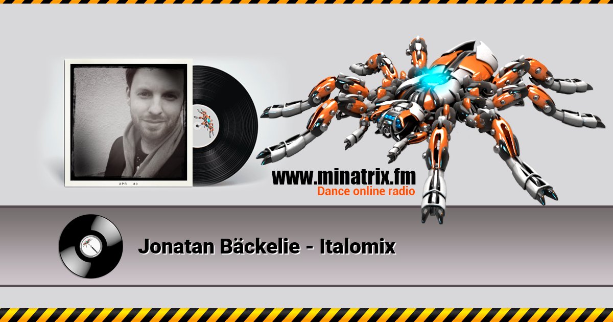 Jonatan Bäckelie - Italomix Listen online and download MP3