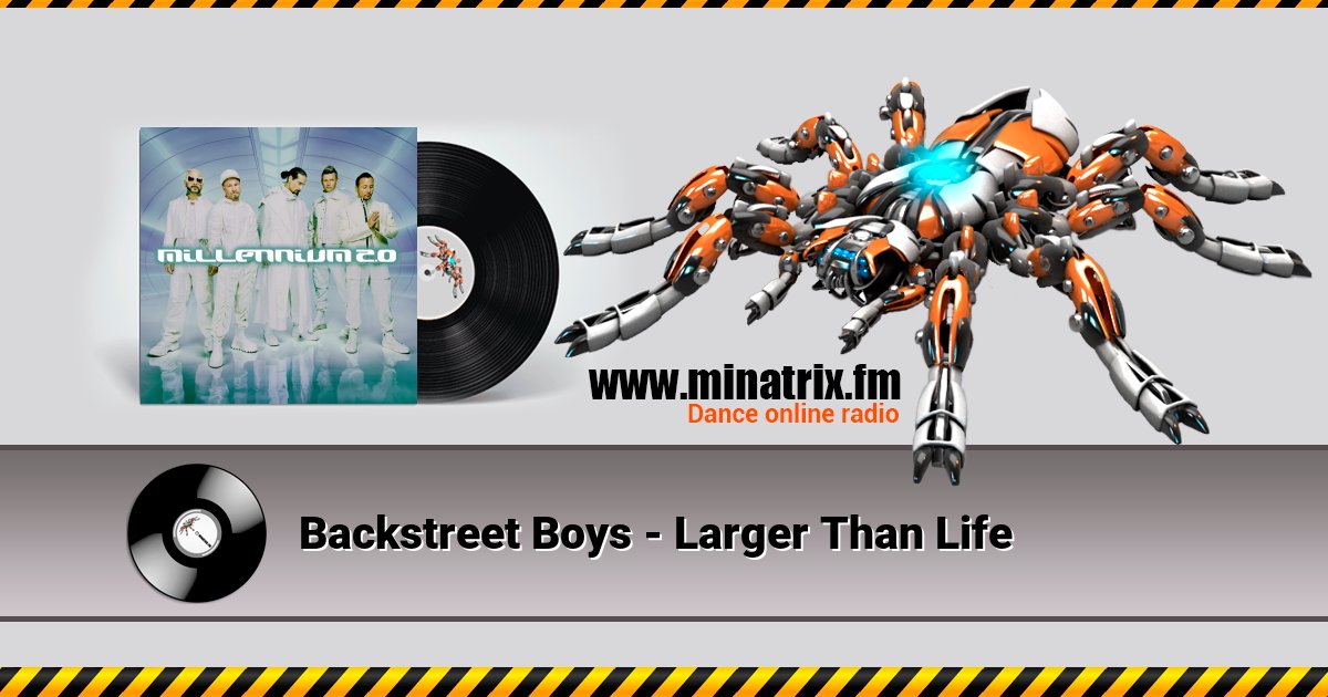 Backstreet Boys - Larger Than Life Слухати онлайн та завантажити MP3