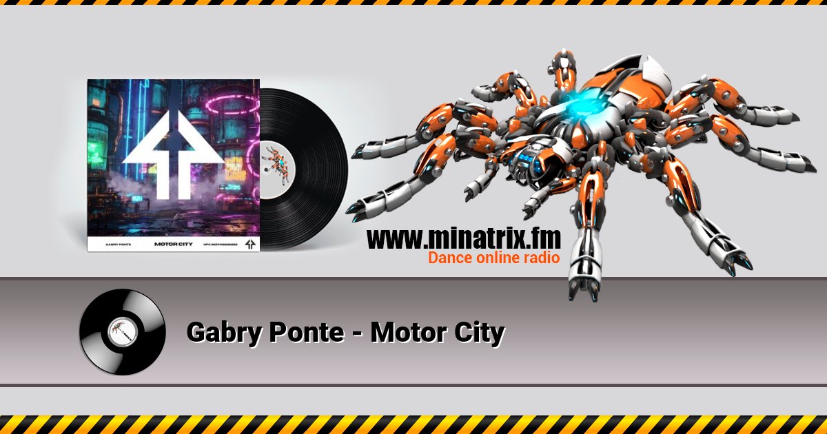 Gabry Ponte - Motor City Gabry Ponte - Motor City Listen online and download MP3