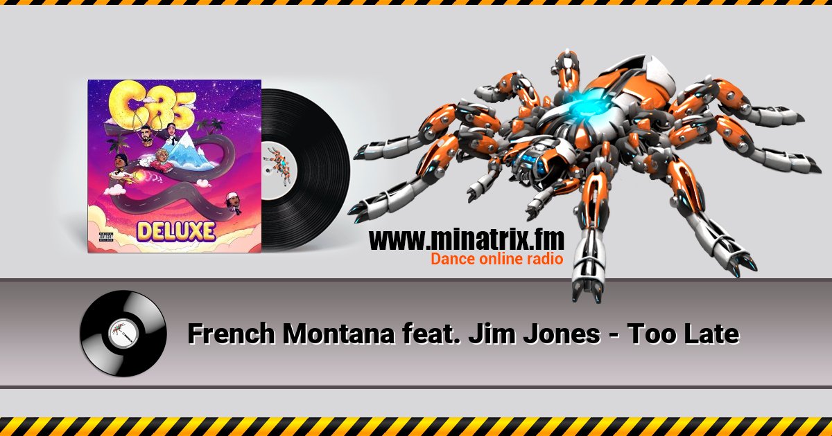 French Montana feat. Jim Jones - Too Late French Montana feat. Jim Jones - Too Late Listen online and download MP3