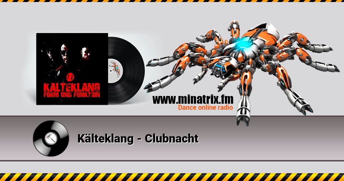 Kälteklang - Clubnacht Listen online and download MP3