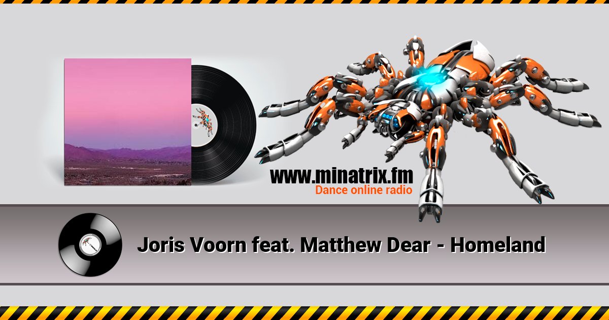 Joris Voorn feat. Matthew Dear - Homeland Listen online and download MP3