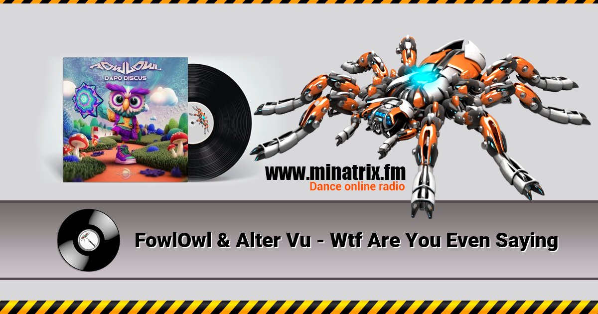 FowlOwl & Alter Vu - Wtf Are You Even Saying Listen online and download MP3