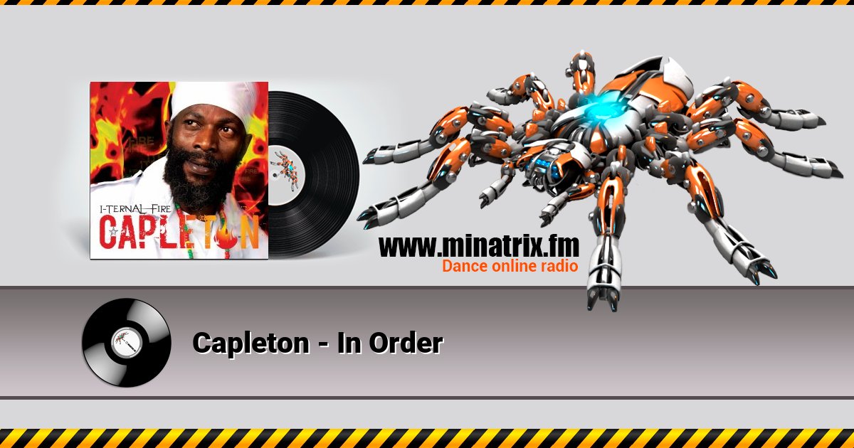 Capleton - In Order Listen online and download MP3