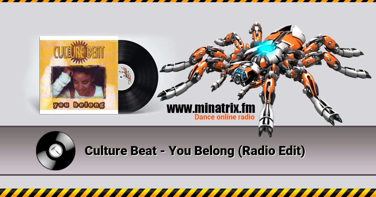 Culture Beat - You Belong (Radio Edit) Culture Beat - You Belong (Radio Edit) Listen online and download MP3