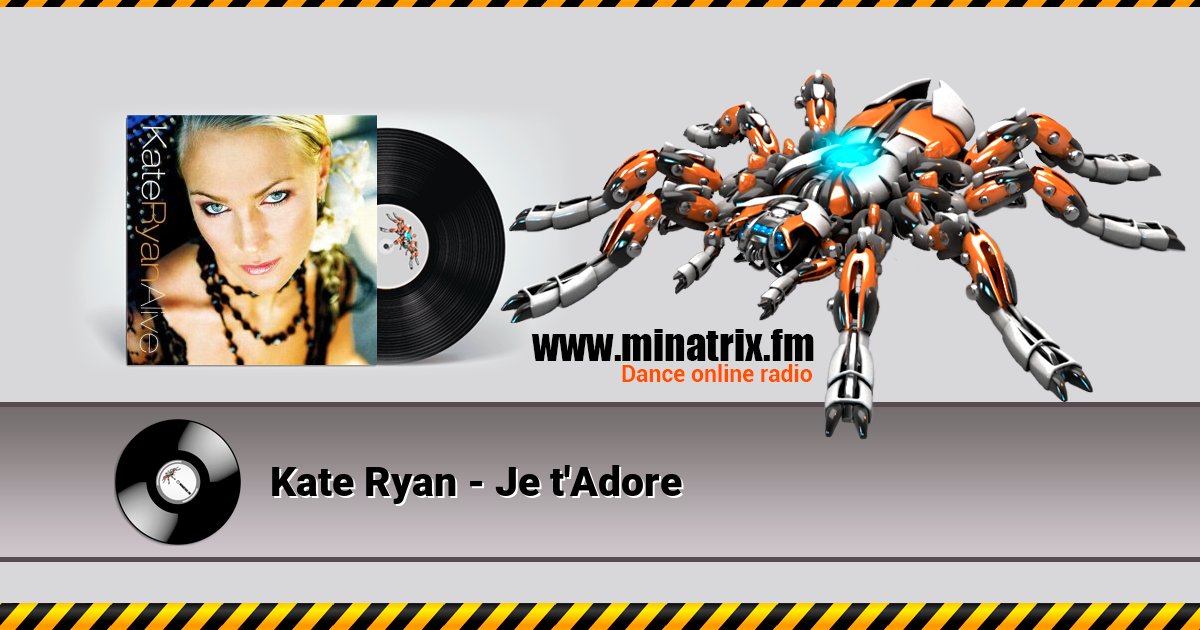 Kate Ryan - Je t'Adore Listen online and download MP3