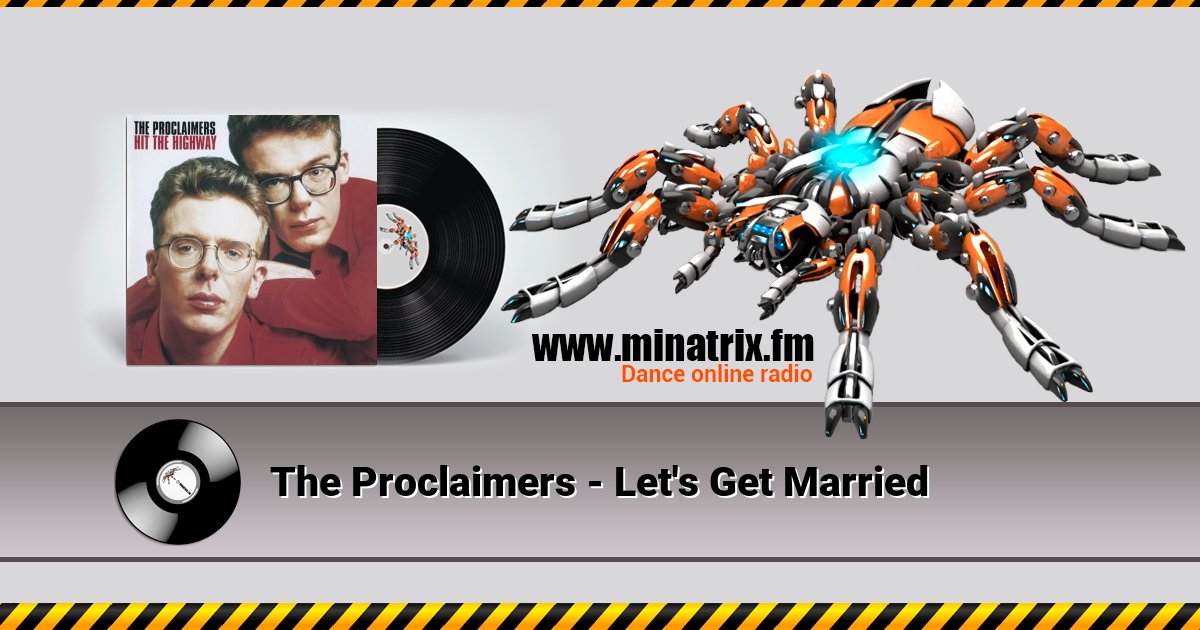 The Proclaimers - Let's Get Married Listen online and download MP3