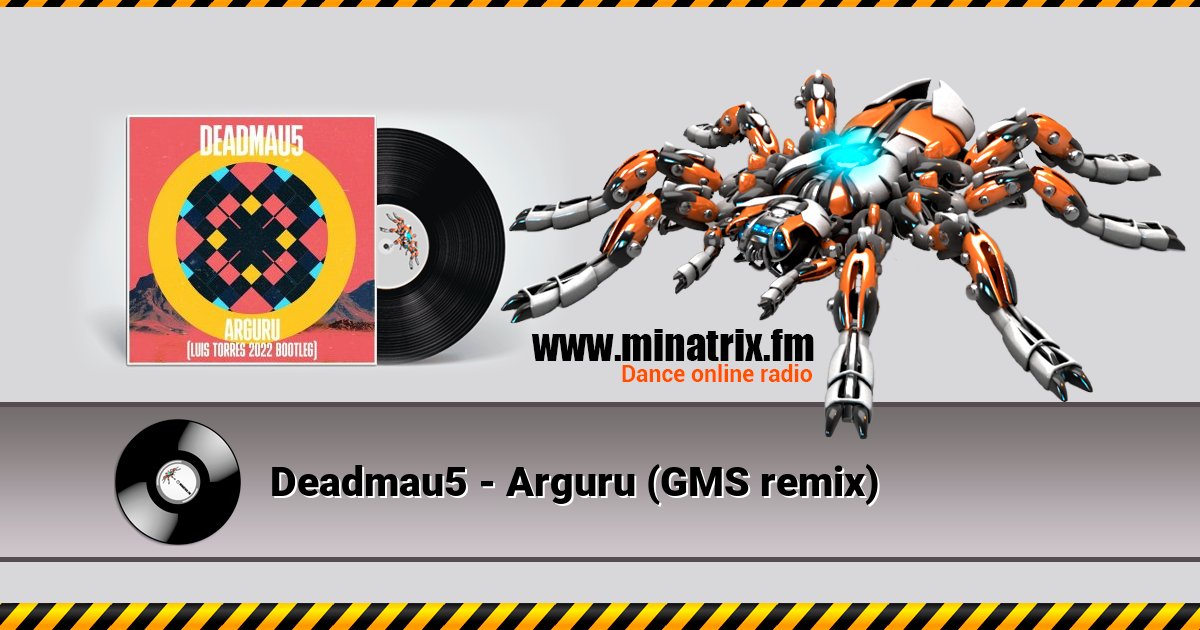 Deadmau5 - Arguru (GMS remix) Listen online and download MP3