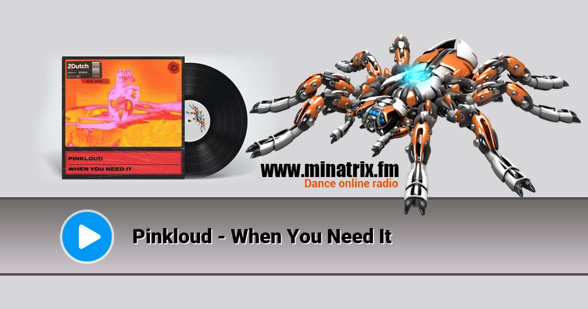 Pinkloud - When You Need It Pinkloud - When You Need It Listen online and download MP3