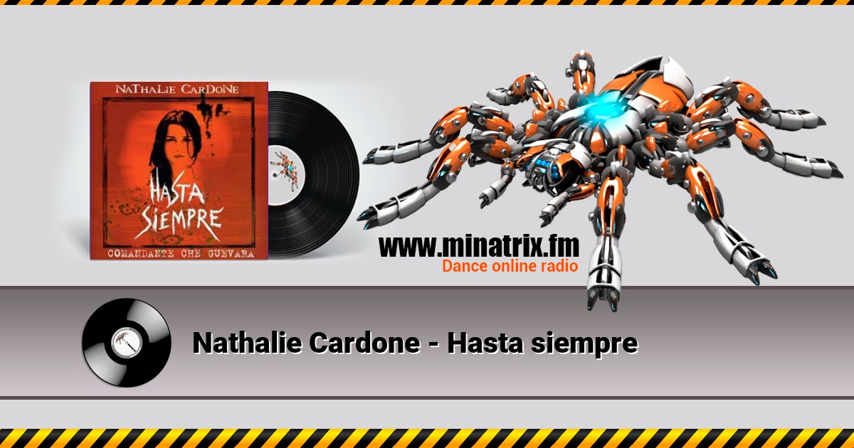Nathalie Cardone - Hasta siempre Listen online and download MP3
