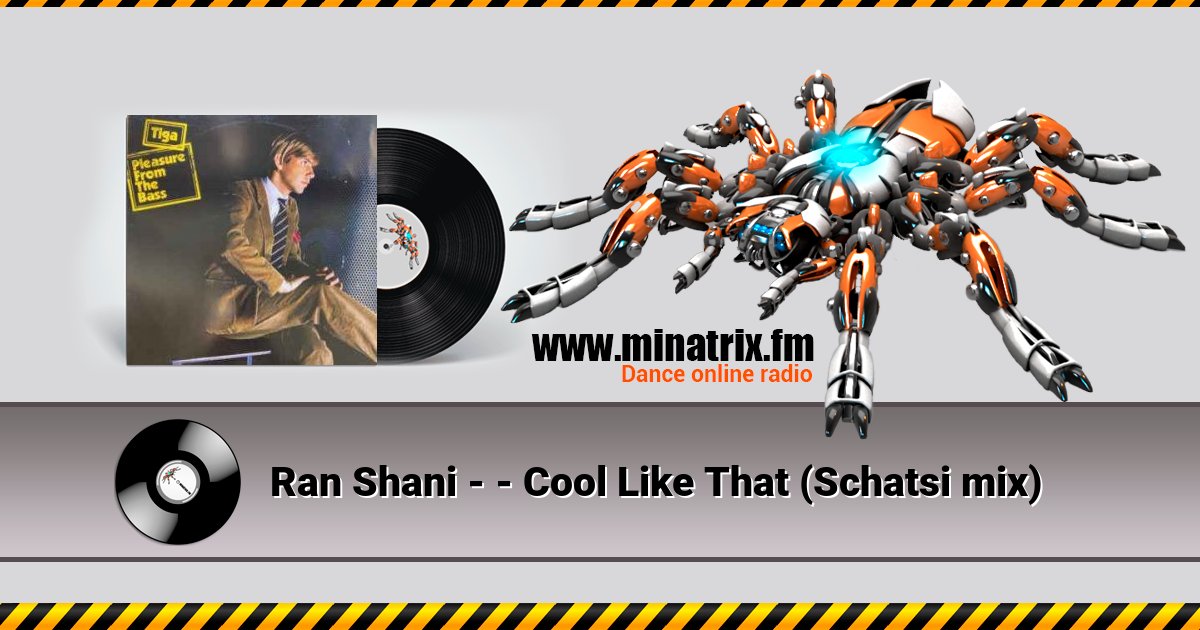 Ran Shani - - Cool Like That (Schatsi mix) Listen online and download MP3