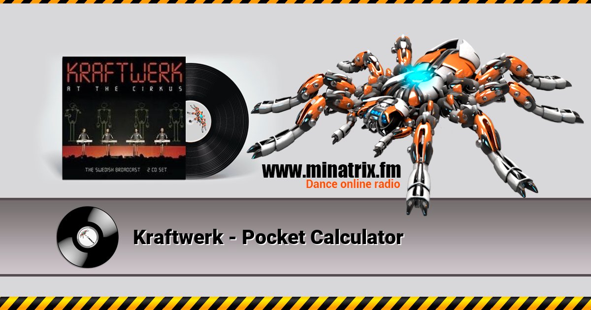 Kraftwerk - Pocket Calculator Listen online and download MP3