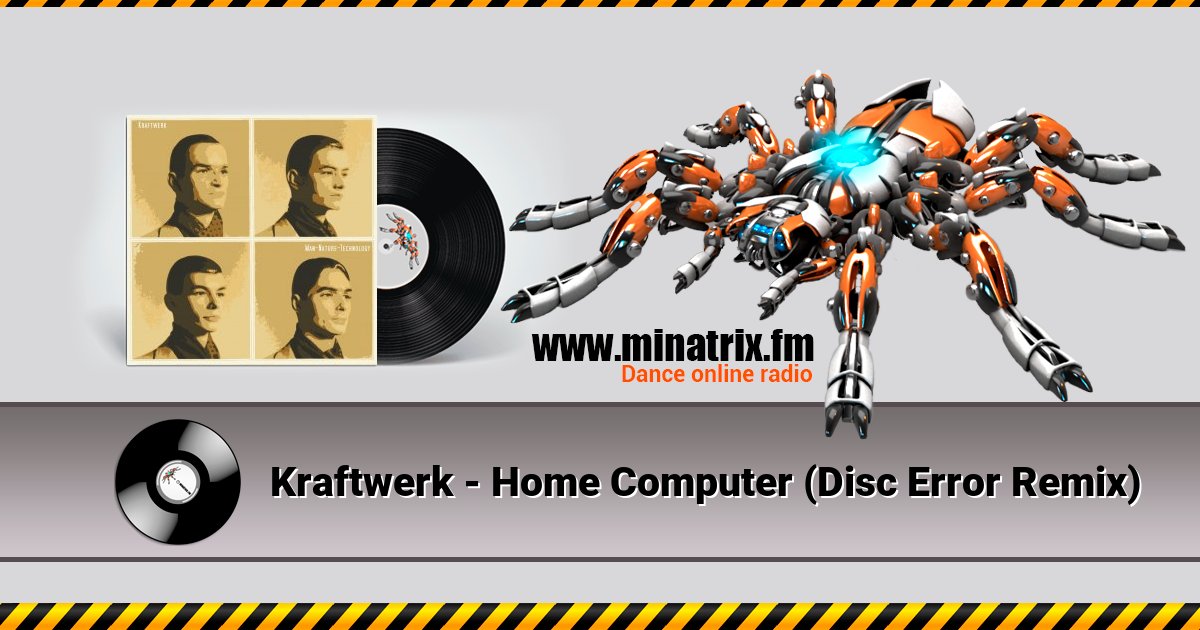 Kraftwerk - Home Computer (Disc Error Remix) Kraftwerk - Home Computer (Disc Error Remix) Listen online and download MP3
