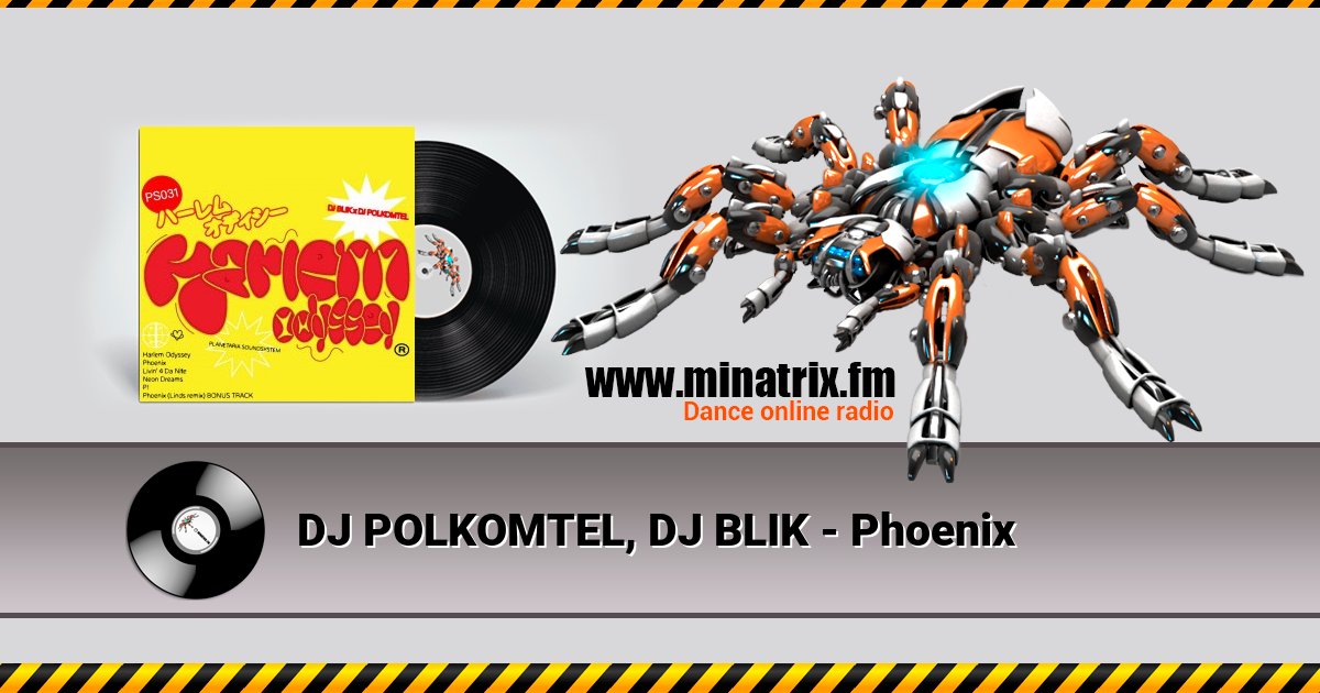 DJ POLKOMTEL, DJ BLIK - Phoenix Listen online and download MP3