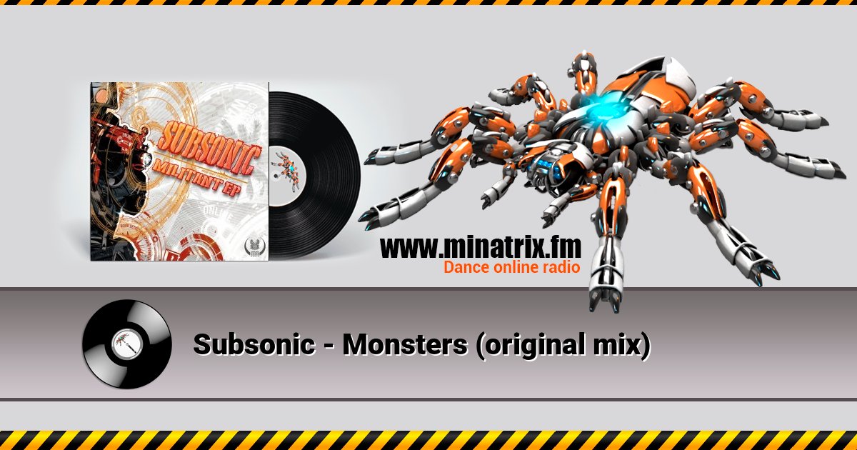 Subsonic - Monsters (original mix) Subsonic - Monsters (original mix) Listen online and download MP3