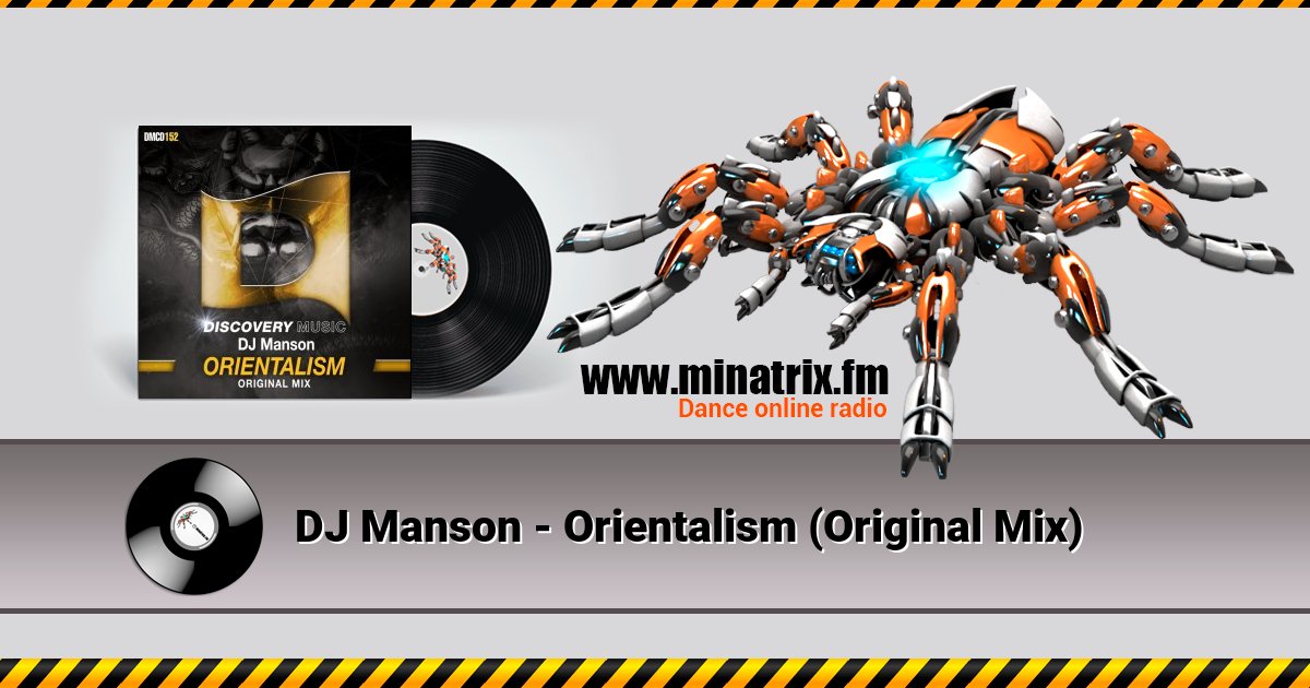 DJ Manson - Orientalism (Original Mix) Listen online and download MP3