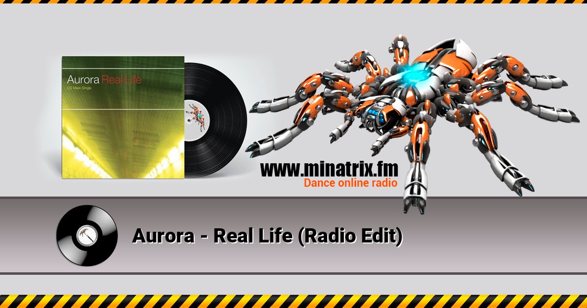 Aurora - Real Life (Radio Edit) Listen online and download MP3