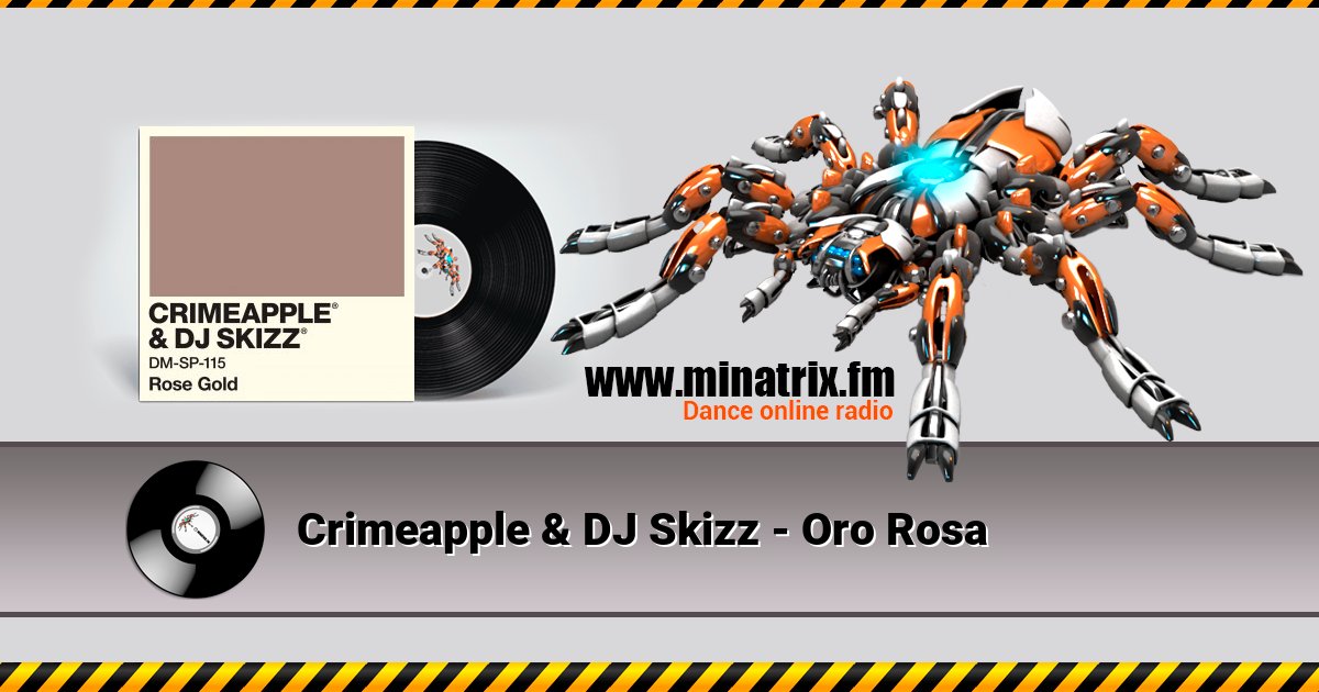 Crimeapple & DJ Skizz - Oro Rosa Listen online and download MP3