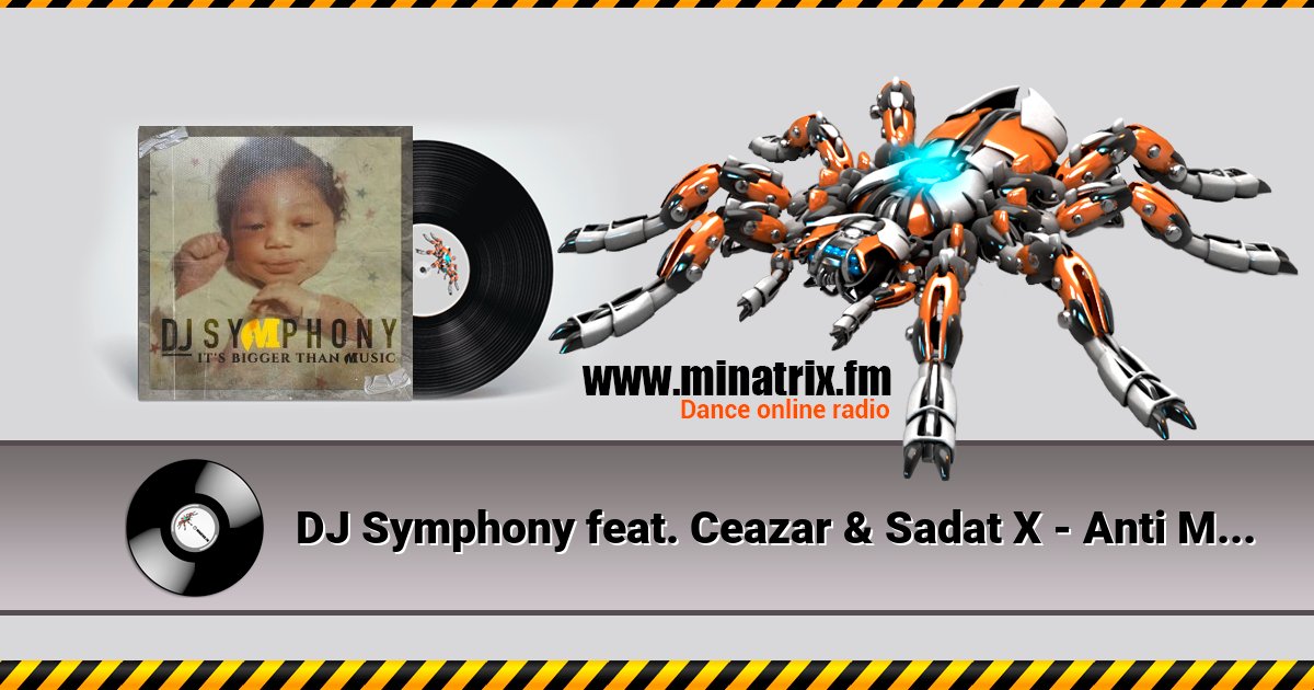 DJ Symphony feat. Ceazar & Sadat X - Anti Mumble Rap Listen online and download MP3