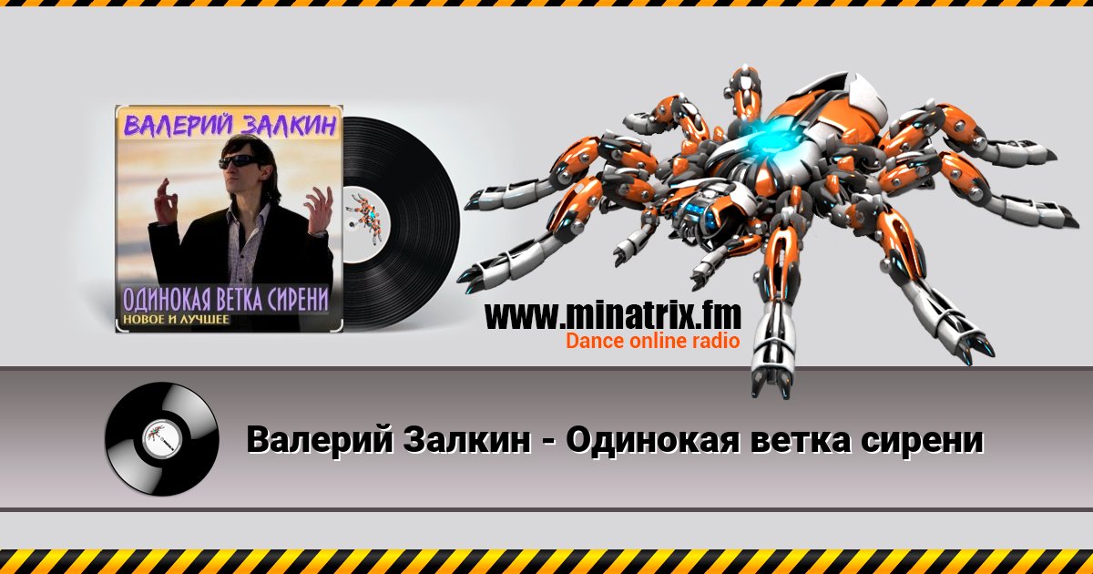 Валерий Залкин - Одинокая ветка сирени Listen online and download MP3