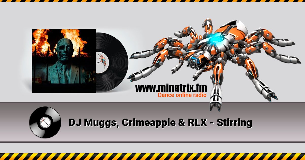 DJ Muggs, Crimeapple & RLX - Stirring Listen online and download MP3