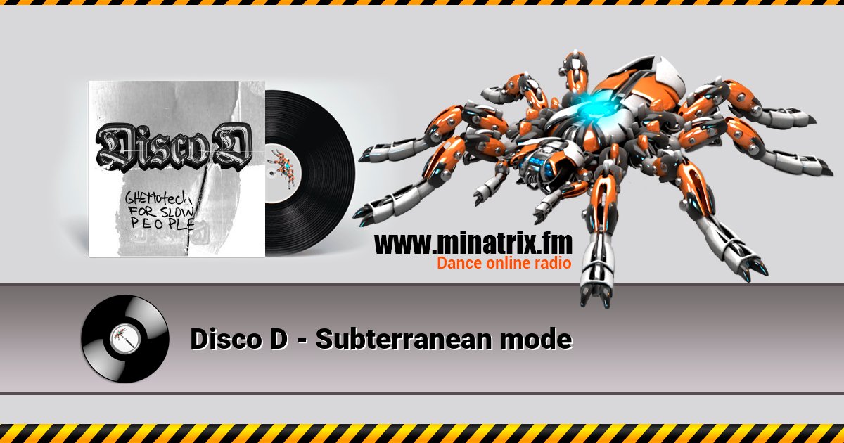 Disco D - Subterranean mode Listen online and download MP3
