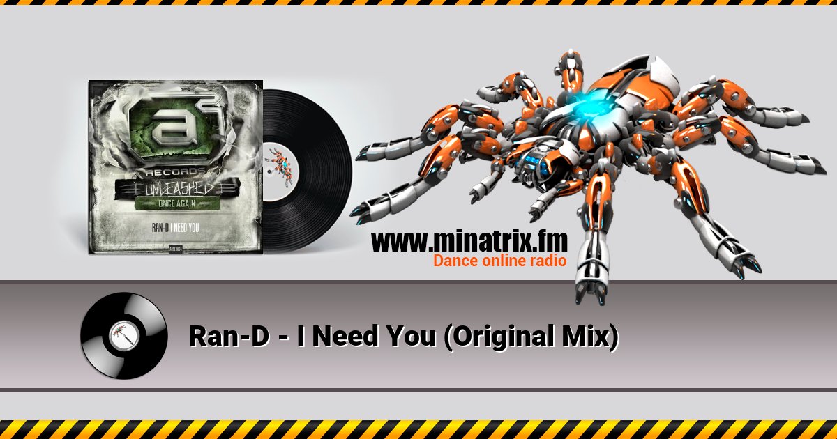 Ran-D - I Need You (Original Mix) Listen online and download MP3