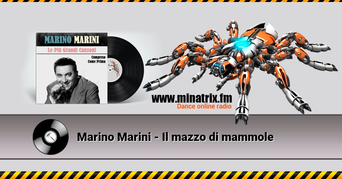 Marino Marini - Il mazzo di mammole Listen online and download MP3