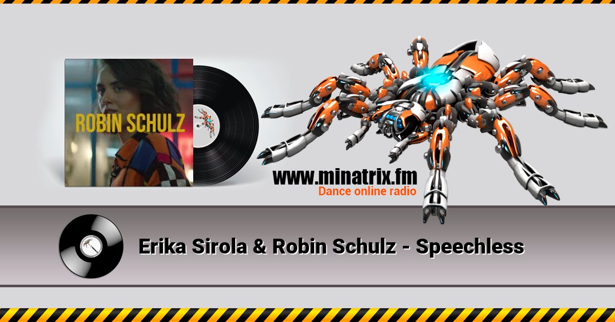 Erika Sirola & Robin Schulz - Speechless Erika Sirola & Robin Schulz - Speechless Listen online and download MP3