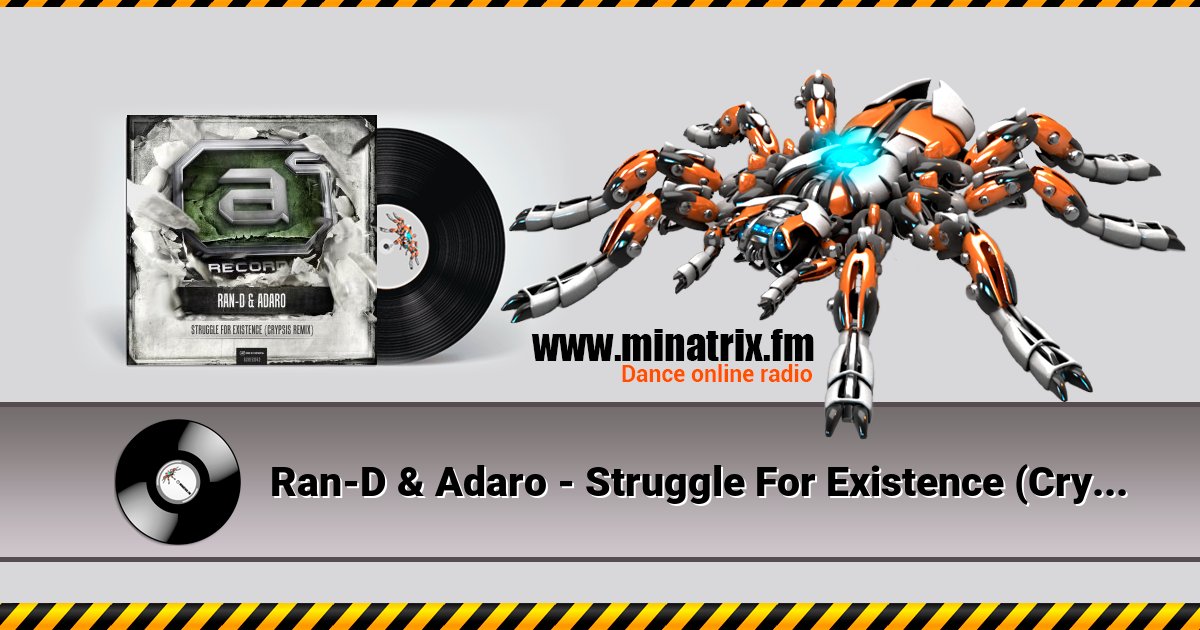 Ran-D & Adaro - Struggle For Existence (Crypsis Remix) Listen online and download MP3