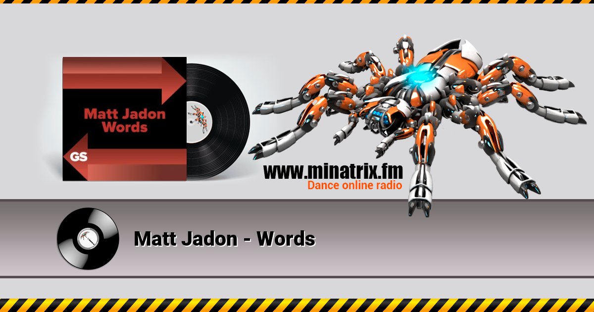 Matt Jadon - Words Matt Jadon - Words Listen online and download MP3
