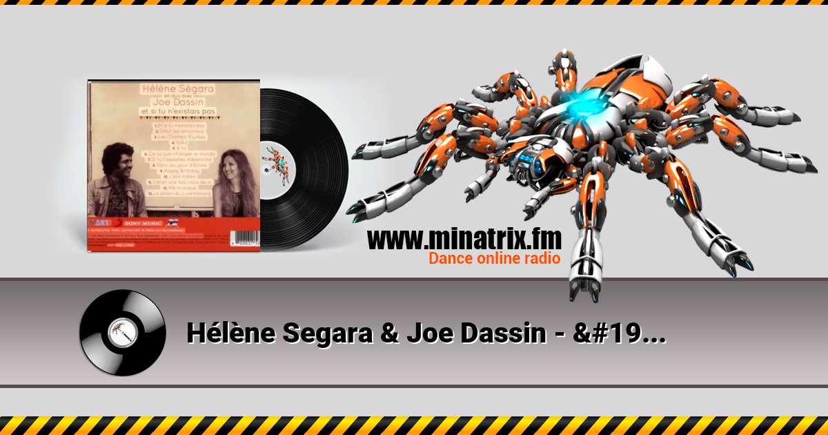 Hélène Segara & Joe Dassin - À toi Hélène Segara & Joe Dassin - À toi Listen online and download MP3