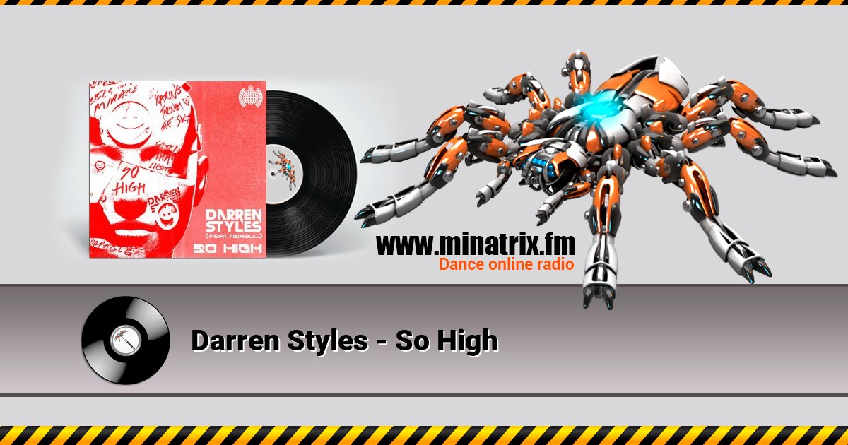 Darren Styles - So High Darren Styles - So High Listen online and download MP3