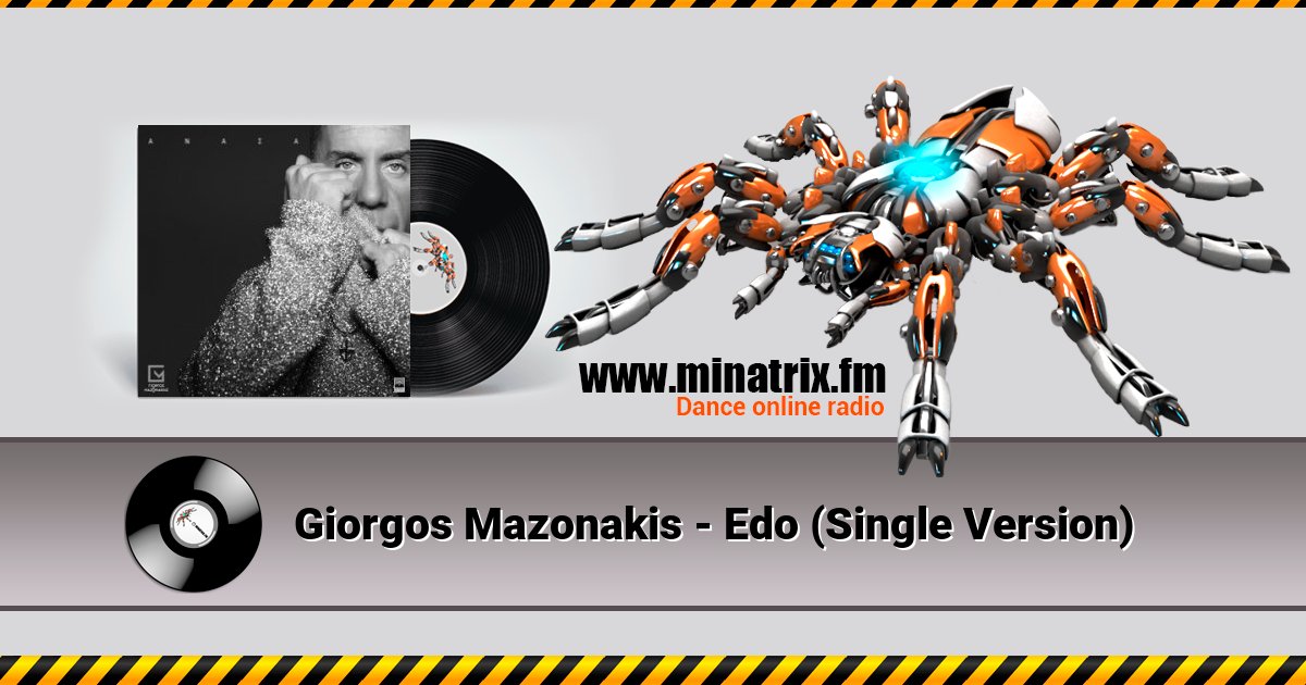 Giorgos Mazonakis - Edo (Single Version) Listen online and download MP3